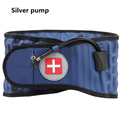 Back Decompression Lumbar Support Belt Waist Air Traction Brace Spinal Back Relief Belt Backache Pain Release Massager